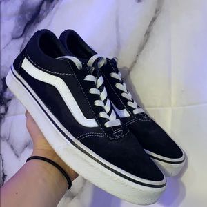 reposting my vans (cleaned!) open to offers!